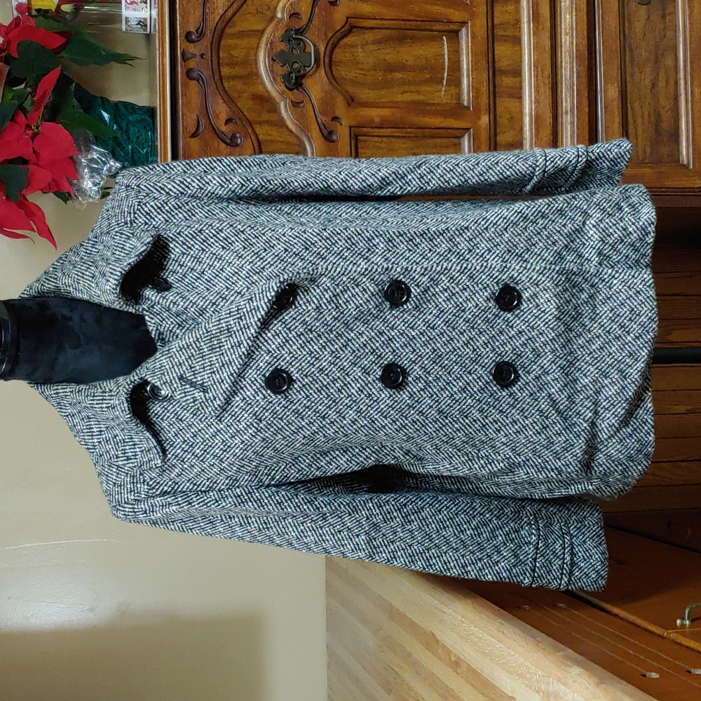 giacca Vintage 40% Wool Dress Coat XL